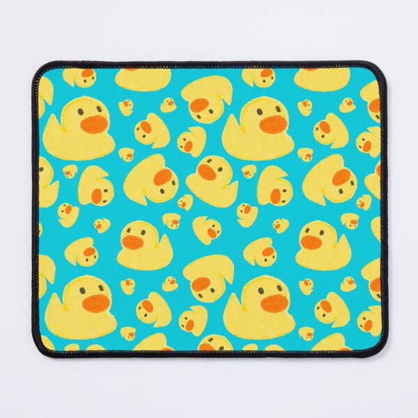 Item preview, Cute Rubber Duck Pattern | Yellow Duckies on Blue Nursery Design designed and sold by HaileesHollow.