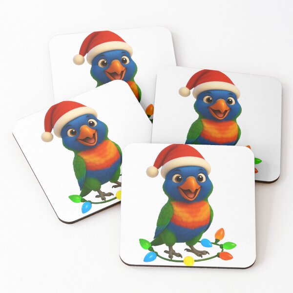 Item preview, Christmas Lorikeet designed and sold by Sillytoe.