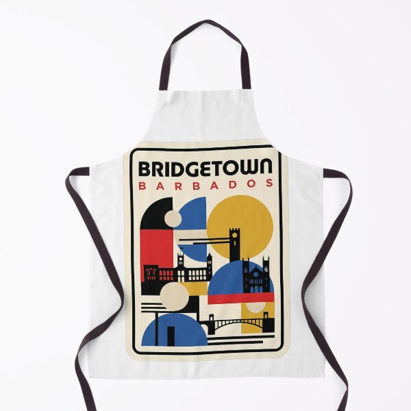 Item preview, Bridgetown Barbados Minimalist Geometric Cityscape Silhouette designed and sold by k3rstman1.