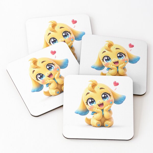 Item preview, Sunny Heartbeam Pup’s Joyful Love Glow designed and sold by BlissBlvdShop.