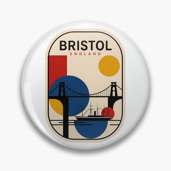 Item preview, Vintage Bristol England Clifton Suspension Bridge Nautical designed and sold by k3rstman1.