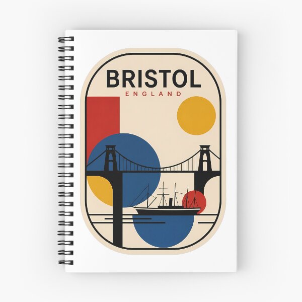 Item preview, Vintage Bristol England Clifton Suspension Bridge Nautical designed and sold by k3rstman1.