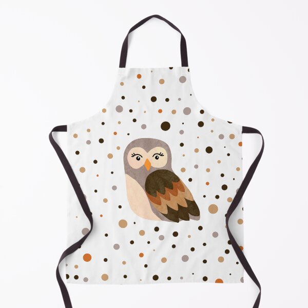 Item preview, Owl and dots designed and sold by Ana Gorozpe.