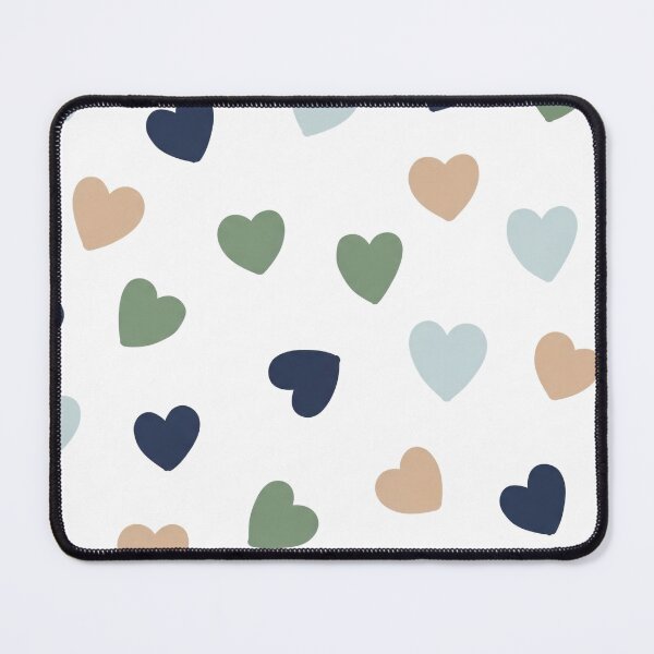 Item preview, Earthy Hand Drawn Hearts Pattern designed and sold by PixorStudio.