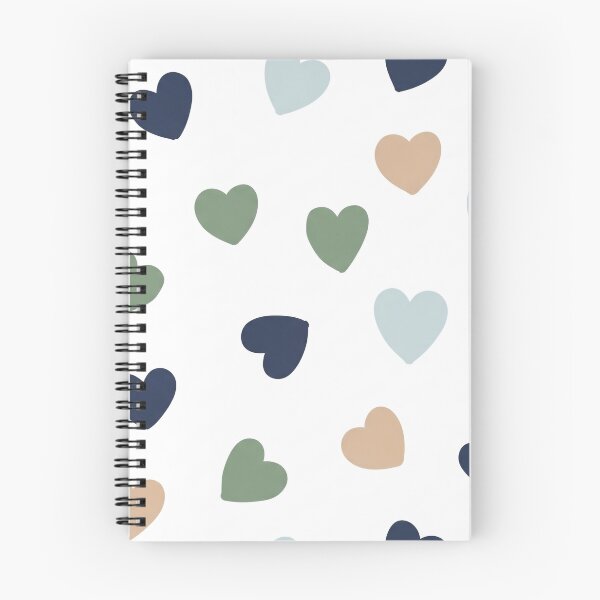 Item preview, Earthy Hand Drawn Hearts Pattern designed and sold by PixorStudio.