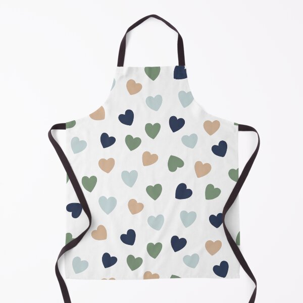 Item preview, Earthy Hand Drawn Hearts Pattern designed and sold by PixorStudio.