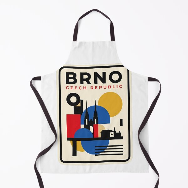Item preview, Brno Czech Republic Geometric City Travel Landmark designed and sold by k3rstman1.