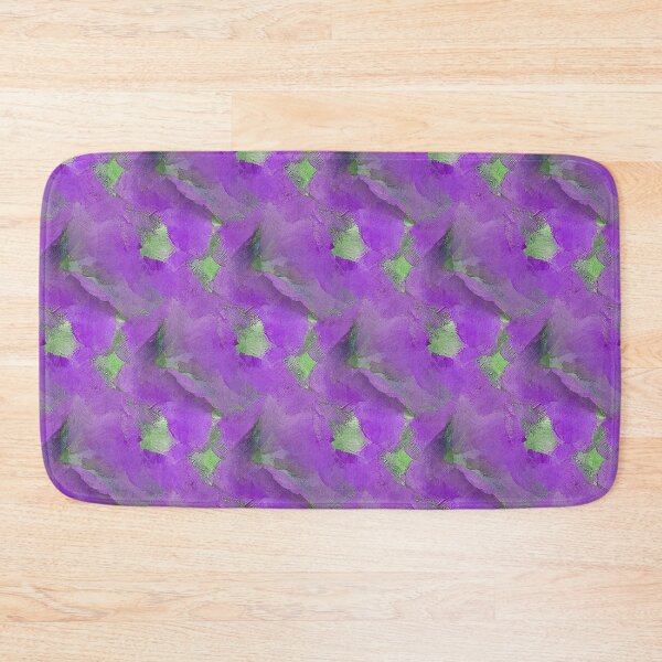 Item preview, Painterly Abstract Flowers in Mauve and Green designed and sold by Artistestella.