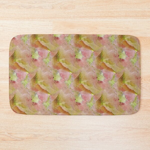 Item preview, Painterly Abstract Flowers in Apricot and Yellow designed and sold by Artistestella.