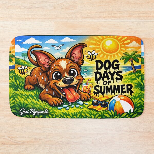 Item preview, The Dog Days of Summer July 3 to August 11 designed and sold by The Art Queen Of Michigan .