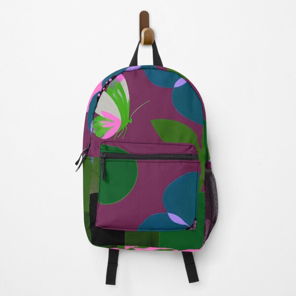Item preview, Velvet Garden Reverie | Modern Botanical Butterfly Art designed and sold by joycrysstudio.