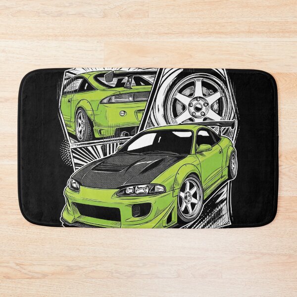 Item preview, Street Racing - Eclipse - Racing T-Shirt designed and sold by RaceDayRags.