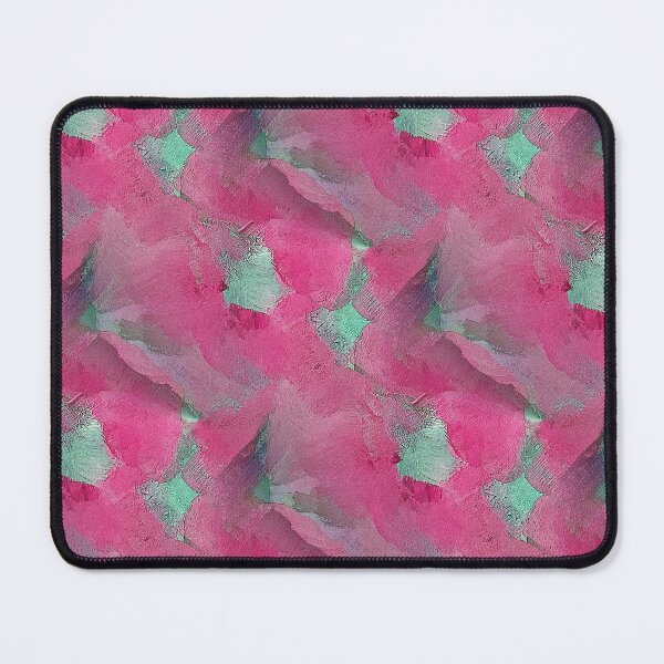 Item preview, Painterly Abstract Flowers in Magenta and Teal designed and sold by Artistestella.
