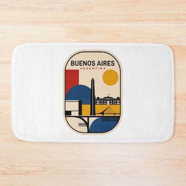 Item preview, Minimalist Buenos Aires Argentina Landmark Skyline designed and sold by k3rstman1.