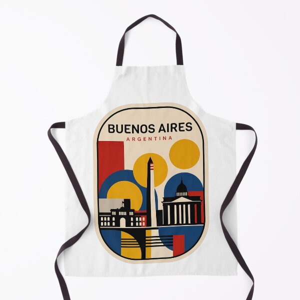 Item preview, Retro Geometric Buenos Aires Argentina Skyline designed and sold by k3rstman1.