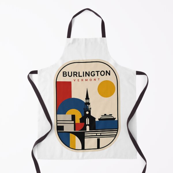 Item preview, Retro Burlington Vermont Minimalist Travel Geometric designed and sold by k3rstman1.