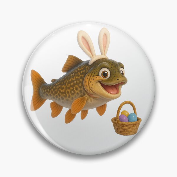 Item preview, Easter Tiger Trout designed and sold by Sillytoe.