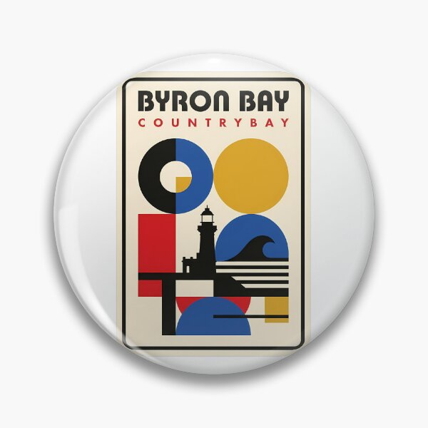 Item preview, Vintage Byron Bay Australia Geometric Lighthouse designed and sold by k3rstman1.