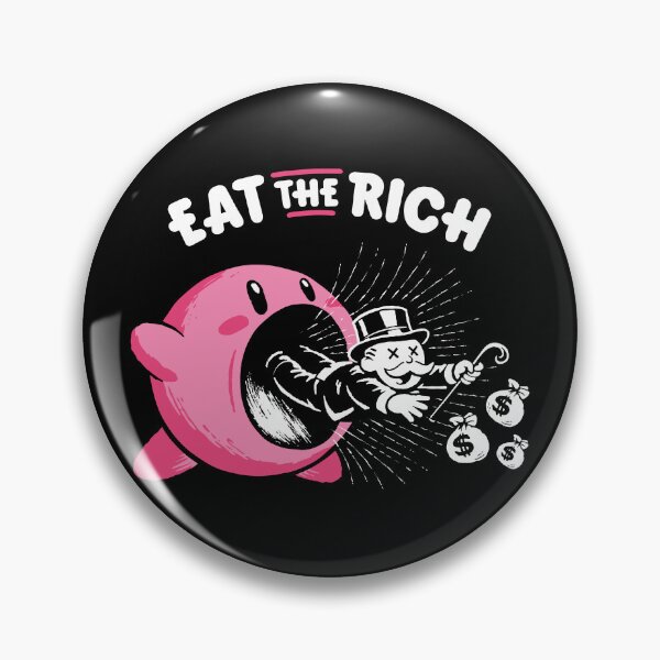 Item preview, Eat The Rich - funny cute protest characters designed and sold by therocketman.