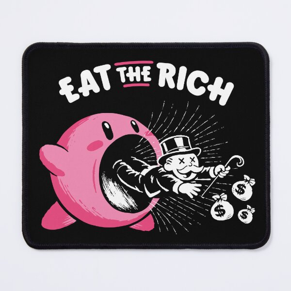Item preview, Eat The Rich - funny cute protest characters designed and sold by therocketman.