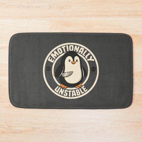 Item preview, Emotionally Unstable Penguin designed and sold by Tobe Fonseca®.