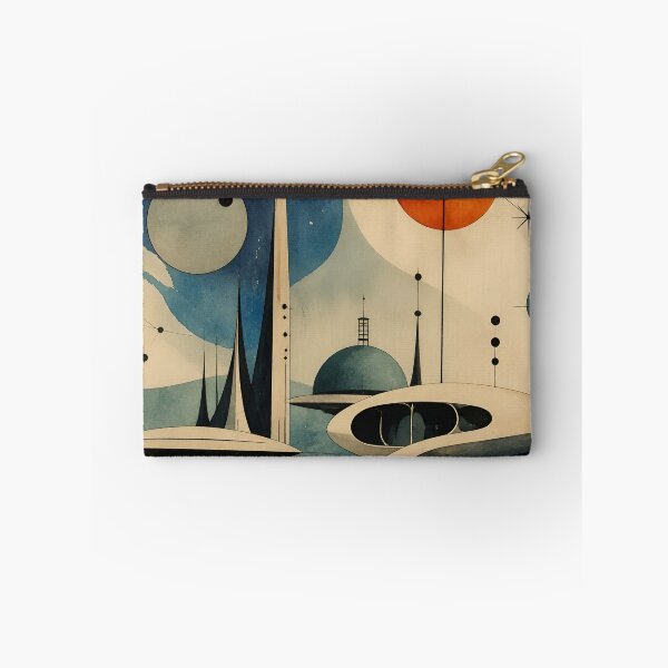 Item preview, Abstract Atomic Age Cityscape designed and sold by CAutumnTrapp.