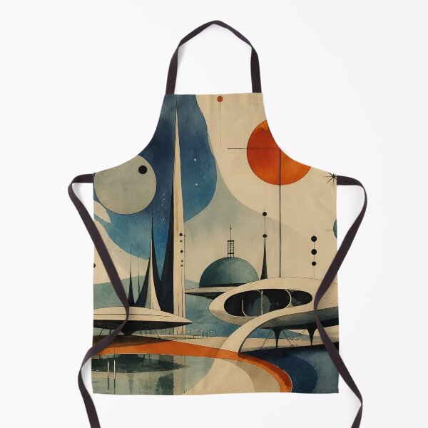 Item preview, Abstract Atomic Age Cityscape designed and sold by CAutumnTrapp.