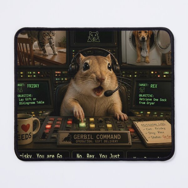 Item preview, Secret Pet Command designed and sold by WynsomeArt.