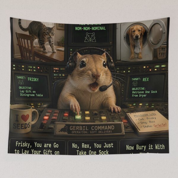 Item preview, Secret Pet Command designed and sold by WynsomeArt.