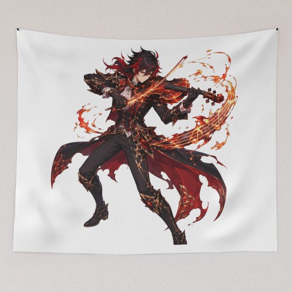 Item preview, Volcanic Violinist designed and sold by jgvisualarts.