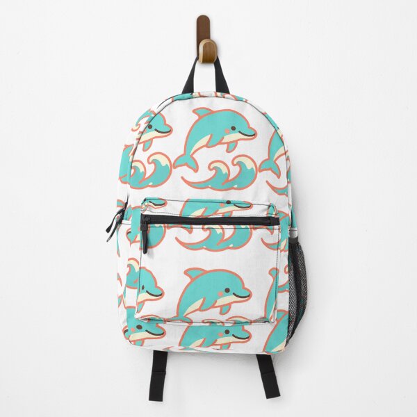 Item preview, Make a Splash Dolphin - Cute Ocean Kawaii Sticker designed and sold by foryouandyours.