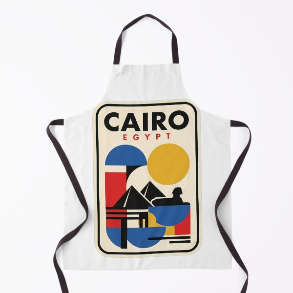 Item preview, Cairo Egypt Vintage Geometric Pyramids Travel Poster designed and sold by k3rstman1.