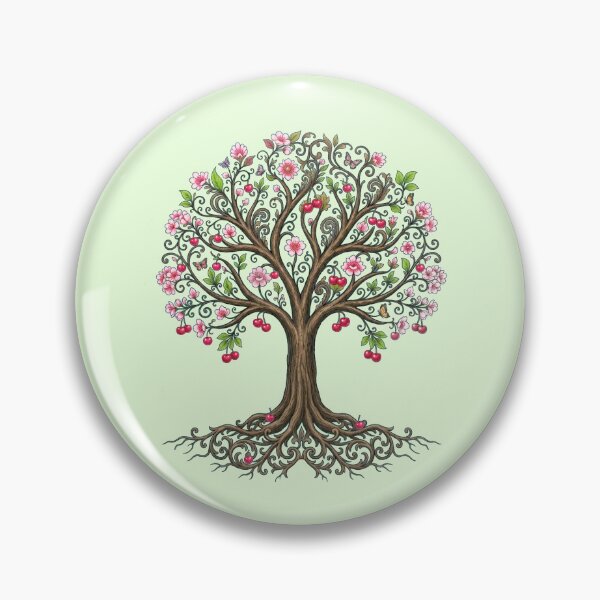 Item preview, TREE OF LIFE, CHERRY TREE, CHERRY BLOSSOMS, CHERRIES designed and sold by classic car craze.