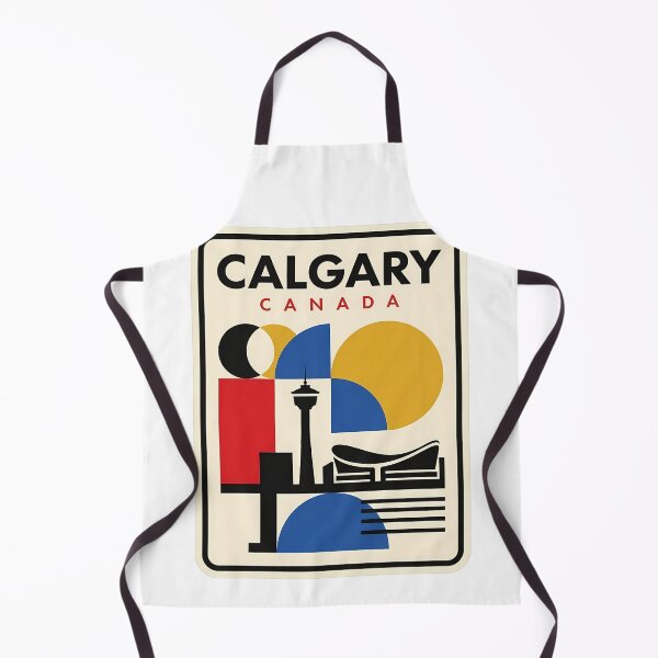 Item preview, Calgary Canada Mid Century Modern Cityscape designed and sold by k3rstman1.