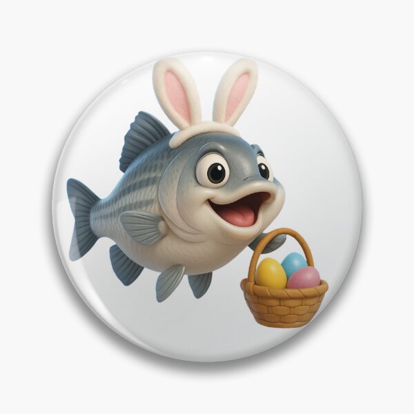 Item preview, Easter White Bass designed and sold by Sillytoe.