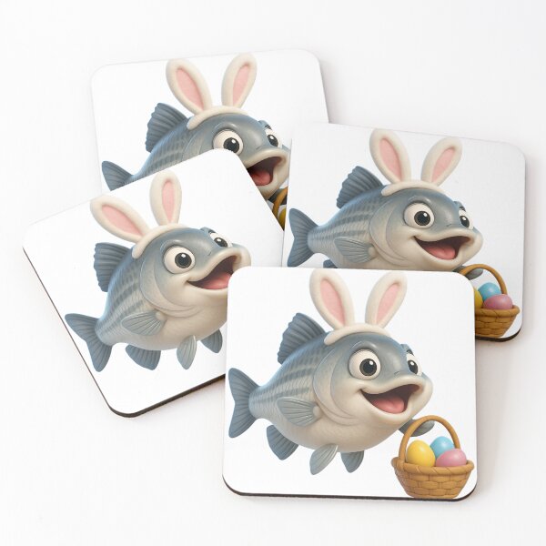 Item preview, Easter White Bass designed and sold by Sillytoe.