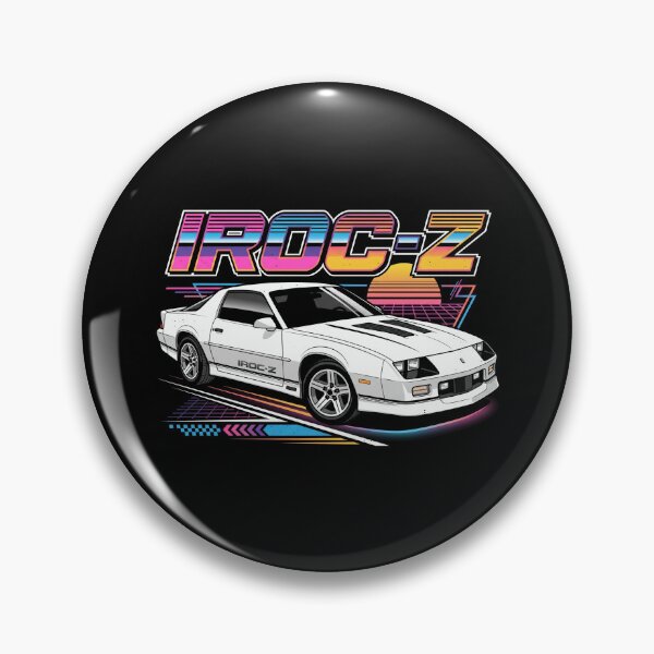 Item preview, 1985 Camaro IROC-Z White Retro Sunset Outrun Coupe designed and sold by Off-Road-Zone.
