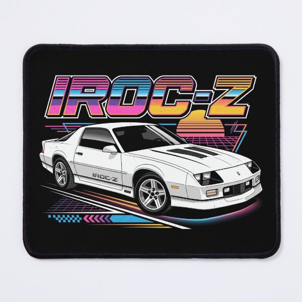 Item preview, 1985 Camaro IROC-Z White Retro Sunset Outrun Coupe designed and sold by Off-Road-Zone.