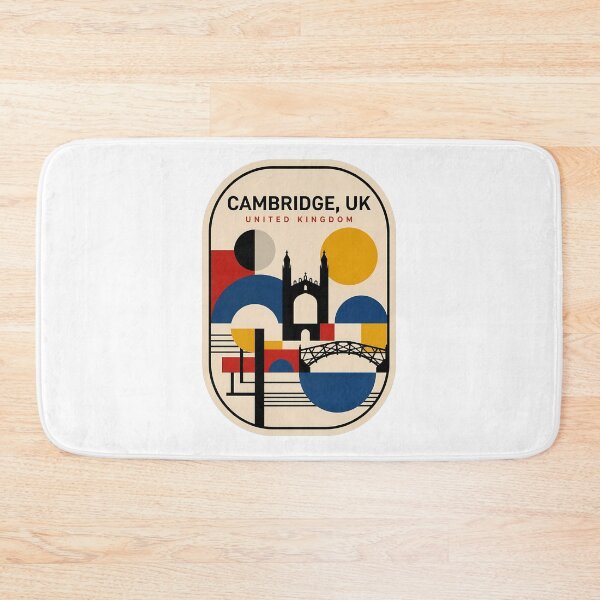 Item preview, Cambridge United Kingdom Bauhaus Geometric Skyline designed and sold by k3rstman1.