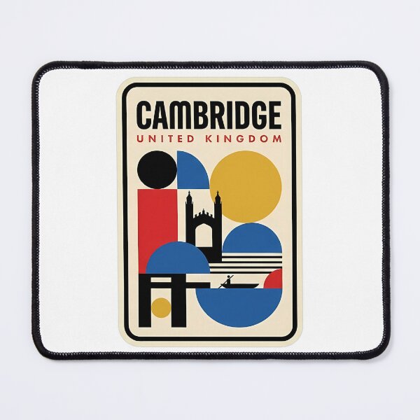 Item preview, Cambridge United Kingdom Retro Bauhaus Geometric Style designed and sold by k3rstman1.