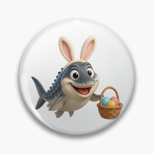 Item preview, Easter White Sturgeon designed and sold by Sillytoe.