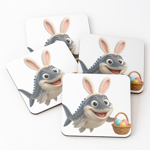 Item preview, Easter White Sturgeon designed and sold by Sillytoe.