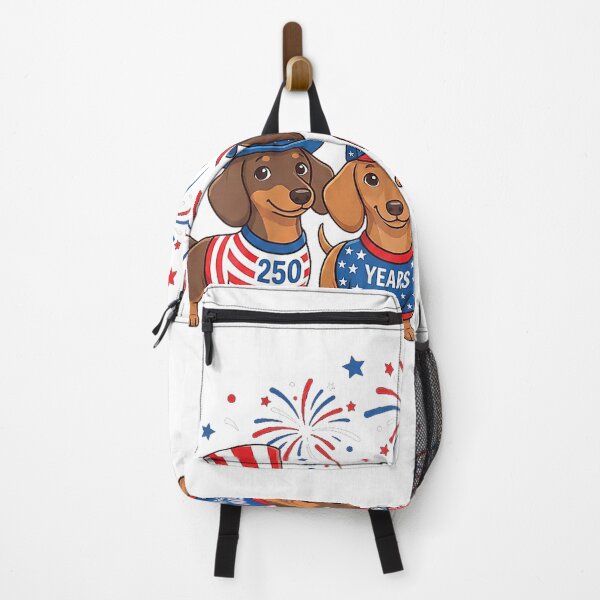 Item preview, 250 Anniversary USA Shirt Dog Dachshund 4th of July T-Shirt designed and sold by DArtfulStudio.