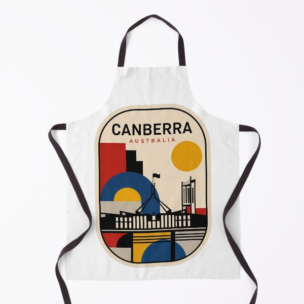 Item preview, Canberra Australia Retro Geometric Parliament House designed and sold by k3rstman1.
