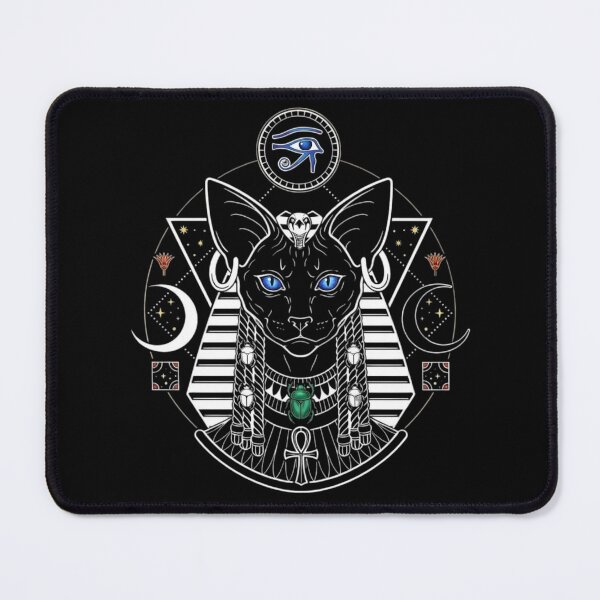 Item preview, Bastet Goddess of Protection | Sacred Egyptian Cat Art designed and sold by Queen Cleopatra.