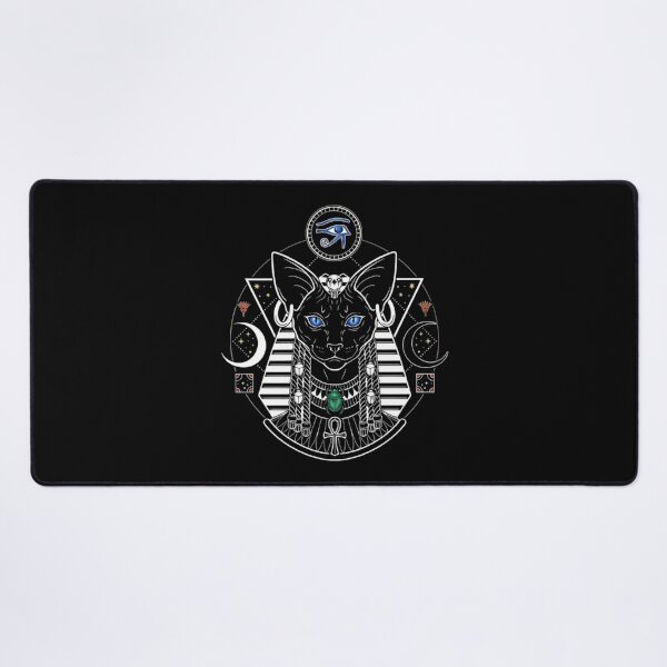 Item preview, Bastet Goddess of Protection | Sacred Egyptian Cat Art designed and sold by Queen Cleopatra.