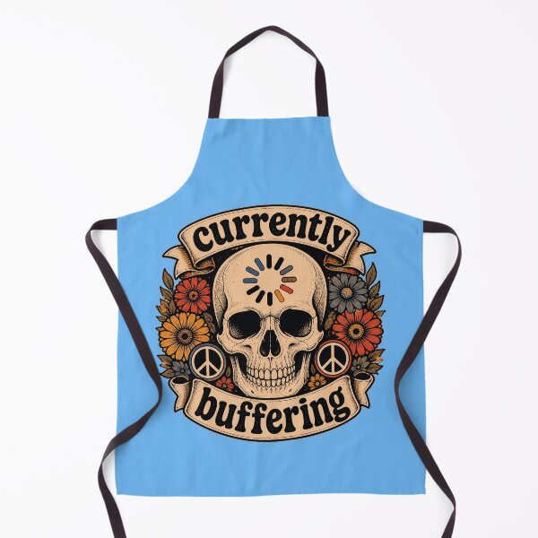 Item preview, ART NOT WAR Currently Buffering designed and sold by logicfun.