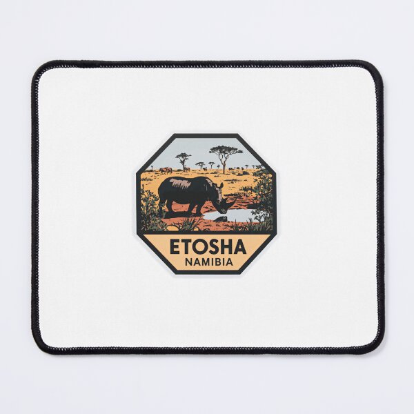Item preview, Etosha Namibia Rhino Safari Travel Wildlife National Park designed and sold by Simsimah26Parks.