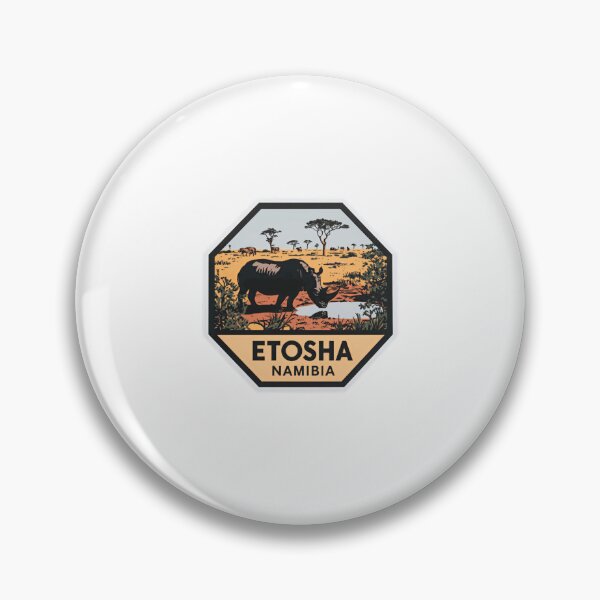 Item preview, Etosha Namibia Rhino Safari Travel Parque Nacional de Vida Silvestre designed and sold by Simsimah26Parks.
