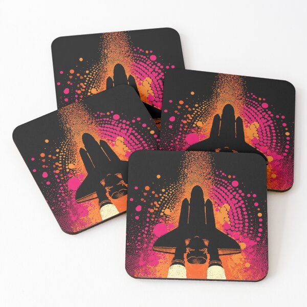 Item preview, Retro Space Shuttle Blastoff designed and sold by ClubVacay.